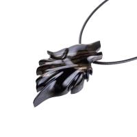 Wolf Necklace, Hand Carved Wooden Wolf Pendant for Men or Women, Spirit Animal Totem Woodland Jewelry