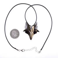 Celtic Fox Necklace, Hand Carved Wooden Fox Pendant for Men or Women, Totem Spirit Animal Gift for Him or Her, Wood Jewelry