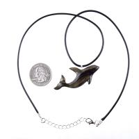Hand Carved Orca Pendant, Wooden Killer Whale Necklace for Men or Women, Sea Animal, Nautical Beach Wood Jewelry