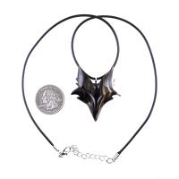 Celtic Fox Necklace, Hand Carved Wooden Fox Pendant for Men or Women, Totem Spirit Animal Gift for Him or Her, Wood Jewelry