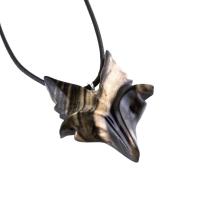Celtic Fox Necklace, Hand Carved Wooden Fox Pendant for Men or Women, Totem Spirit Animal Gift for Him or Her, Wood Jewelry