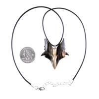 Celtic Fox Necklace, Hand Carved Wooden Fox Pendant for Men or Women, Totem Spirit Animal Gift for Him or Her, Wood Jewelry
