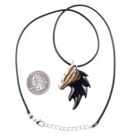 Hand Carved Fox Necklace for Men or Women, Wooden Fox Pendant, Woodland Jewelry, Totem Spirit Animal, One of a Kind Gift for Him Her