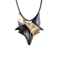 Celtic Fox Necklace, Hand Carved Wooden Fox Pendant for Men or Women, Totem Spirit Animal Gift for Him or Her, Wood Jewelry