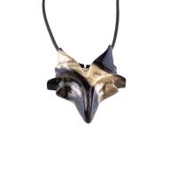 Celtic Fox Necklace, Hand Carved Wooden Fox Pendant for Men or Women, Totem Spirit Animal Gift for Him or Her, Wood Jewelry