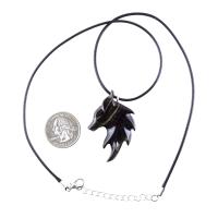 Hand Carved Fox Necklace for Men or Women, Wooden Fox Pendant, Woodland Jewelry, Totem Spirit Animal, One of a Kind Gift for Him Her