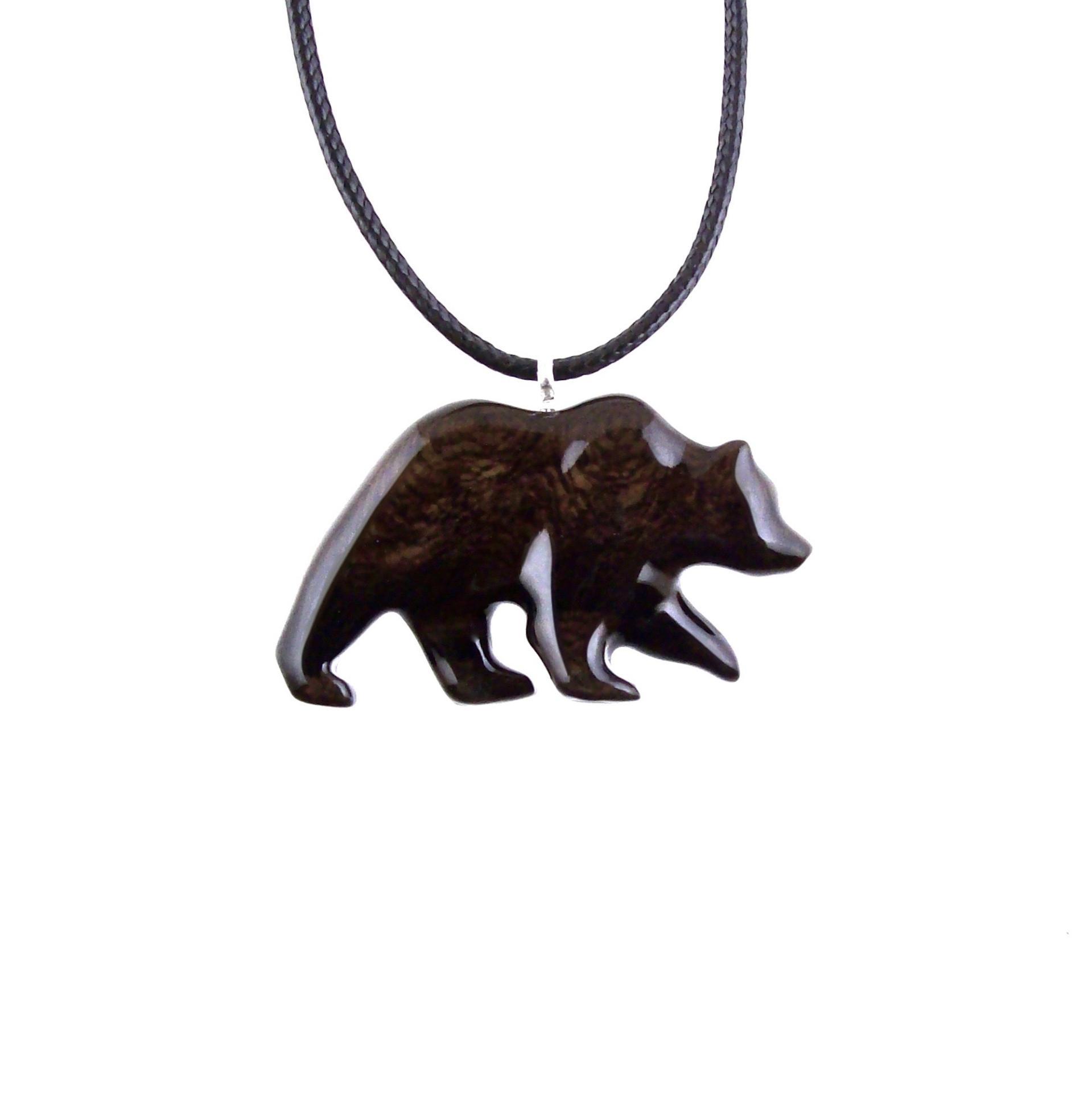 Wholesale Sterling Silver Teddy Bear Necklace for Men for your shop – Faire  UK