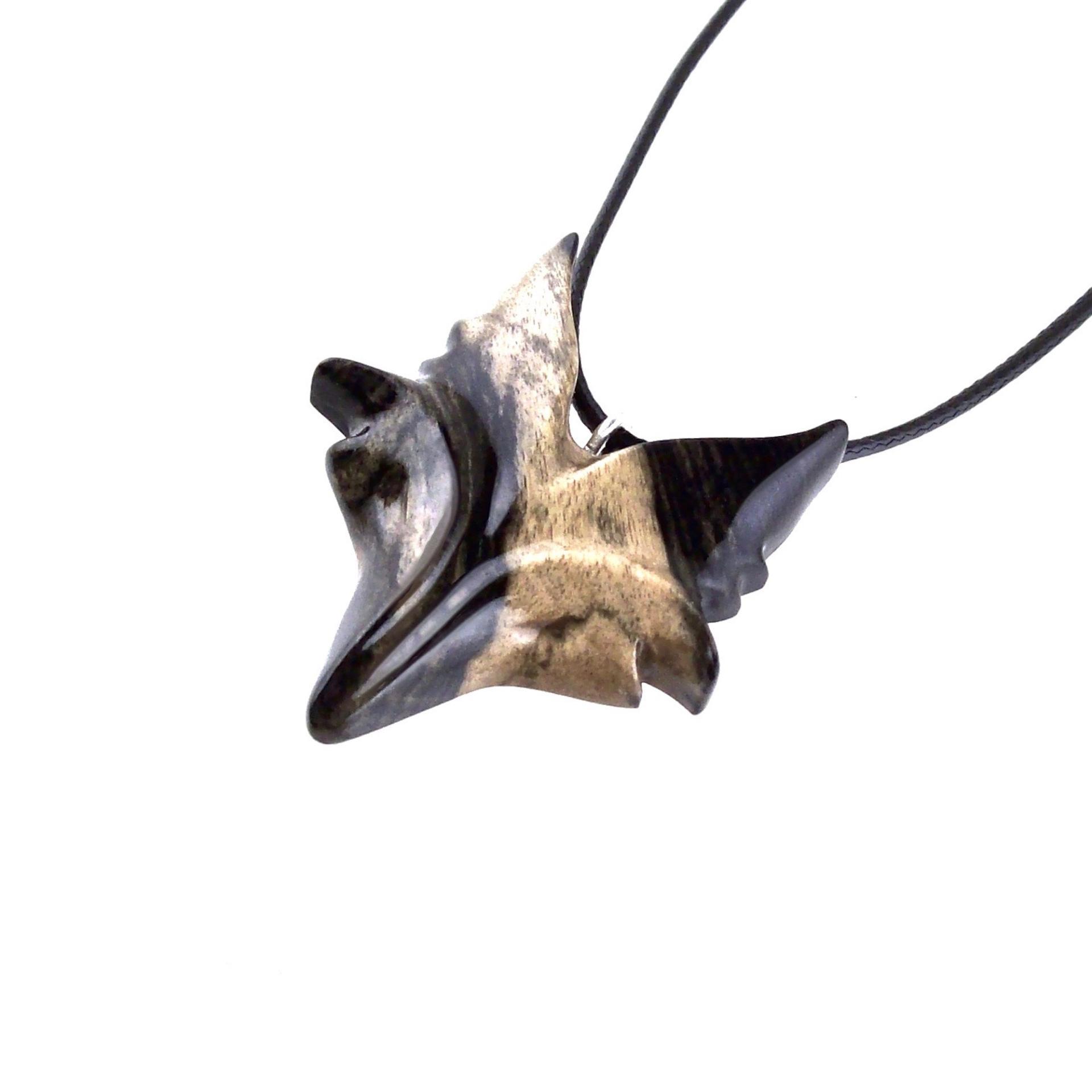 Celtic Fox Necklace, Hand Carved Wooden Fox Pendant for Men or Women, Totem Spirit Animal Gift for Him or Her, Wood Jewelry