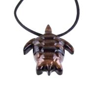 Sea Turtle Necklace, Hand Carved Wooden Turtle Pendant, Mens Nautical Wood Jewelry Gift